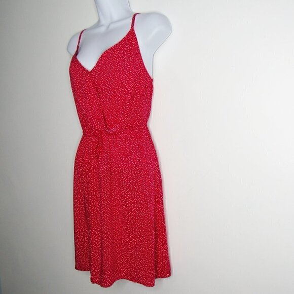Hollister - Red/White Mini Dress - Small - Picture 4 of 8